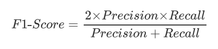 f1-score公式